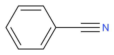 benzonitrile_分子结构_CAS_100-47-0