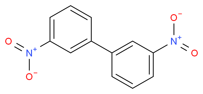 1-nitro-3-(3-nitrophenyl)benzene_分子结构_CAS_958-96-3