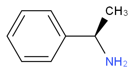 (S)-(-)-α-Methylbenzylamine_分子结构_CAS_2627-86-3)