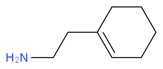 2-(cyclohex-1-en-1-yl)ethanamine_分子结构_CAS_3399-73-3)