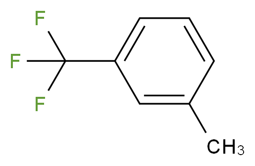 1-methyl-3-(trifluoromethyl)benzene_分子结构_CAS_401-79-6