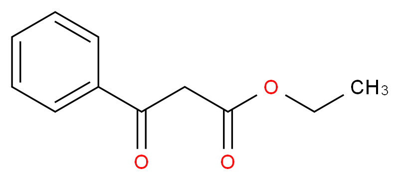 ETHYL BENZOYLACETATE_分子结构_CAS_94-02-0)