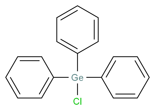 GERMANIUM TRIPHENYL CHLORIDE_分子结构_CAS_1626-24-0)