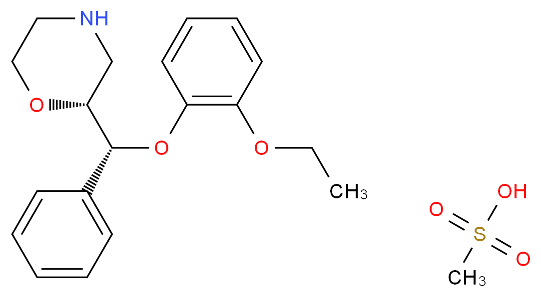 Reboxetine Mesylate_分子结构_CAS_98769-84-7)