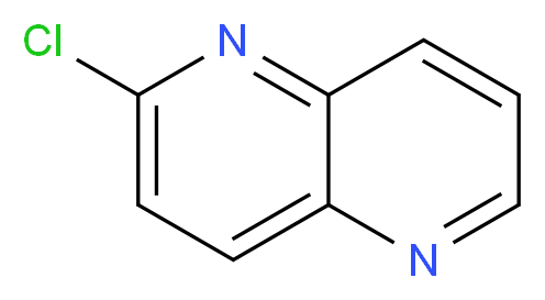 2-Chloro-1,5-naphthyridine_分子结构_CAS_7689-62-5)