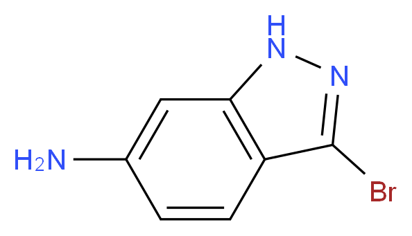 3-Bromo-1H-indazol-6-amine_分子结构_CAS_52347-72-5)