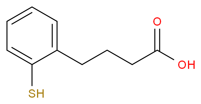 2-Mercaptophenylbutyric Acid_分子结构_CAS_359436-78-5)