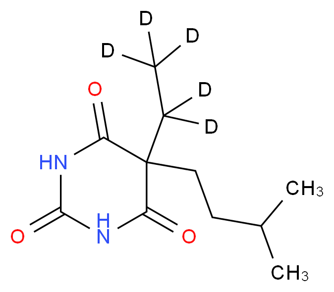Amobarbital-d5_分子结构_CAS_)