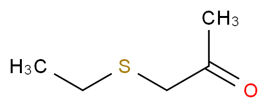 1-(ethylsulfanyl)propan-2-one_分子结构_CAS_20996-62-7