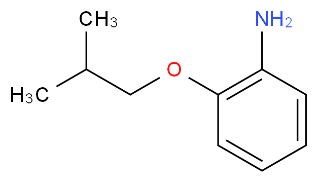 2-(2-methylpropoxy)aniline_分子结构_CAS_104065-95-4