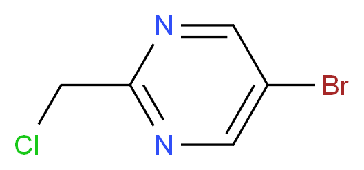 5-BROMO-2-(CHLOROMETHYL)PYRIMIDINE_分子结构_CAS_944903-00-8)