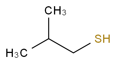 2-methylpropane-1-thiol_分子结构_CAS_513-44-0
