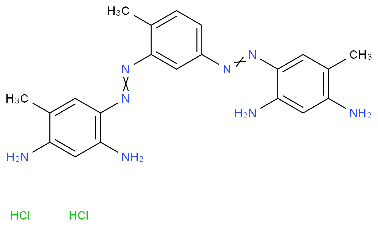 BISMARCK BROWN R_分子结构_CAS_5421-66-9)