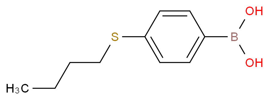 4-Butylthiophenylboronic acid_分子结构_CAS_151588-38-4)