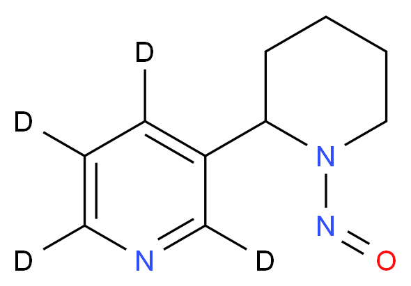 (R,S)-N-Nitroso Anabasine-d4_分子结构_CAS_1020719-68-9)