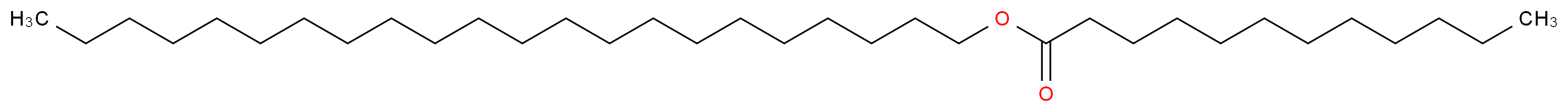 Behenyl dodecanoate_分子结构_CAS_42231-82-3)