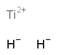 TITANIUM HYDRIDE_分子结构_CAS_7704-98-5)