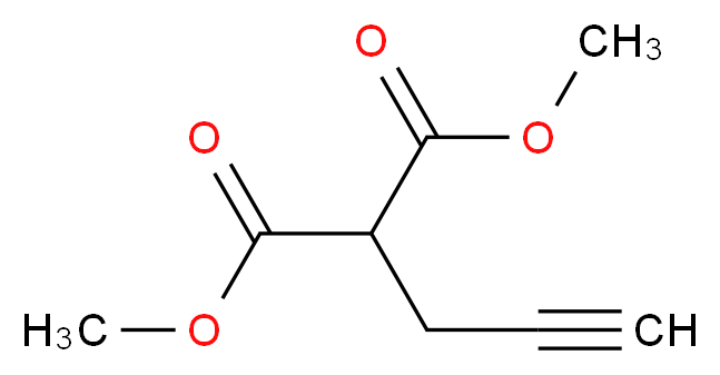 炔丙基丙二酸二甲酯_分子结构_CAS_95124-07-5)