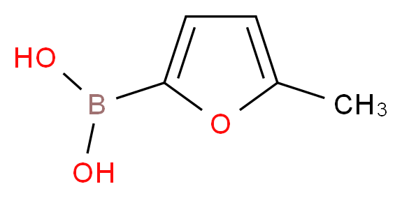 (5-methyl-2-furyl)boronic acid_分子结构_CAS_62306-79-0)