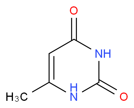 6-methyl-1,2,3,4-tetrahydropyrimidine-2,4-dione_分子结构_CAS_626-48-2