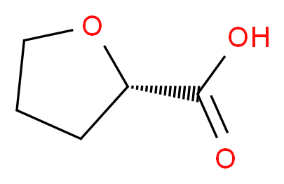 (2S)-oxolane-2-carboxylic acid_分子结构_CAS_)