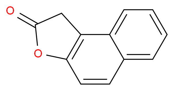 1H,2H-naphtho[2,1-b]furan-2-one_分子结构_CAS_4352-63-0