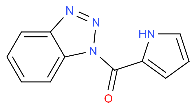 1-(1H-pyrrole-2-carbonyl)-1H-1,2,3-benzotriazole_分子结构_CAS_144223-32-5