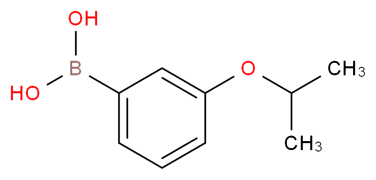 3-异丙氧基苯硼酸_分子结构_CAS_216485-86-8)