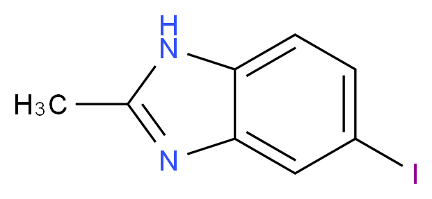 5-IODO-2-METHYLBENZIMIDAZOLE_分子结构_CAS_2818-70-4)