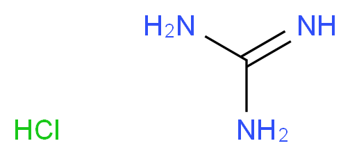 GUANIDINE HYDROCHLORIDE, ULTRA PURE_分子结构_CAS_)