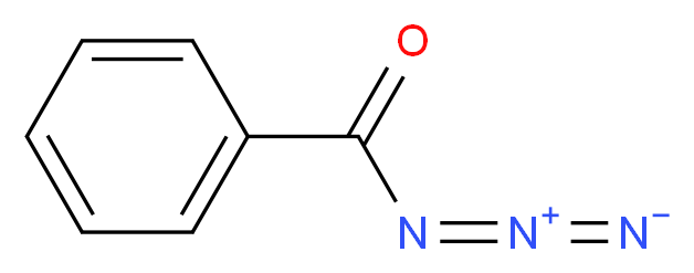 Benzoyl azide solution_分子结构_CAS_582-61-6)