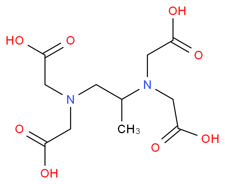 2-({1-[bis(carboxymethyl)amino]propan-2-yl}(carboxymethyl)amino)acetic acid_分子结构_CAS_4408-81-5