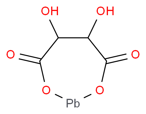 5,6-dihydroxy-1,3-dioxa-2-plumbacycloheptane-4,7-dione_分子结构_CAS_815-84-9