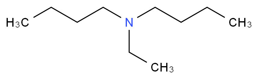 dibutyl(ethyl)amine_分子结构_CAS_4458-33-7