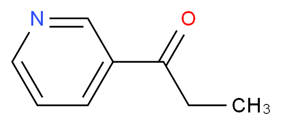 1-(pyridin-3-yl)propan-1-one_分子结构_CAS_1570-48-5