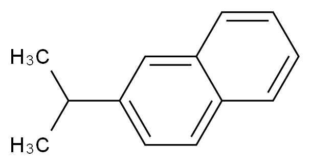 2-(propan-2-yl)naphthalene_分子结构_CAS_2027-17-0