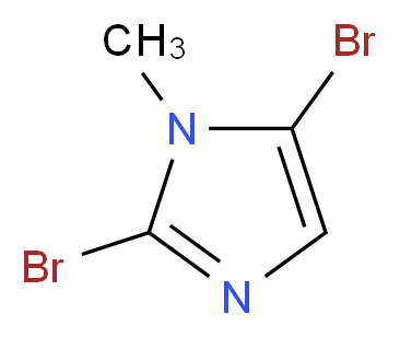 2,5-DIBROMO-1-METHYL-1H-IMIDAZOLE_分子结构_CAS_53857-59-3)