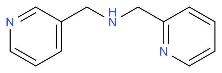 (Pyridin-2-ylmethyl)(pyridin-3-ylmethyl)amine_分子结构_CAS_)