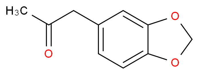 3,4-Methylenedioxyphenylpropan-2-one_分子结构_CAS_4676-39-5)