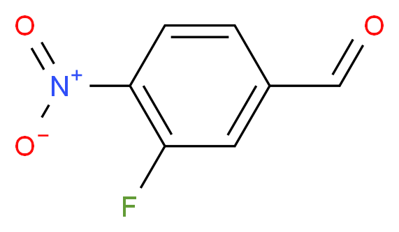 3-Fluoro-4-nitrobenzenecarbaldehyde_分子结构_CAS_160538-51-2)