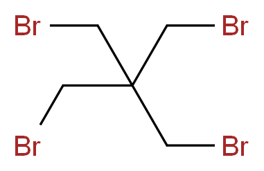 PENTAERYTHRITOL TETRABROMIDE_分子结构_CAS_3229-00-3)