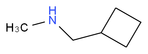 (cyclobutylmethyl)methylamine_分子结构_CAS_67579-87-7)