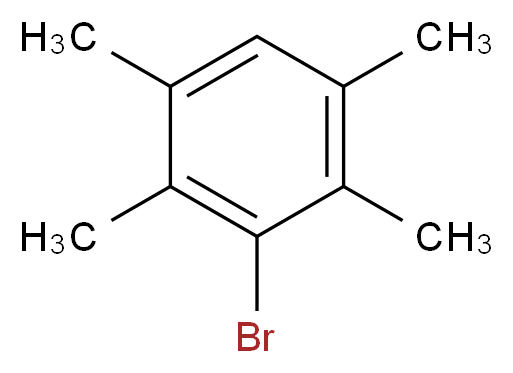 1-溴-2,3,5,6-四甲基苯_分子结构_CAS_1646-53-3)