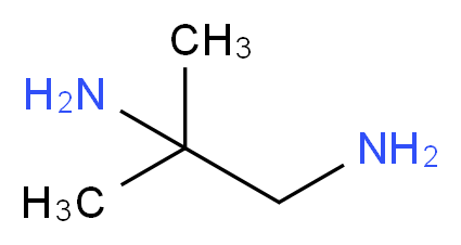 2-methylpropane-1,2-diamine_分子结构_CAS_811-93-8