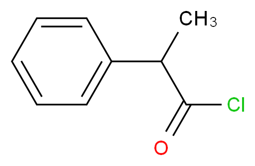 2-苯基丙酰氯_分子结构_CAS_22414-26-2)