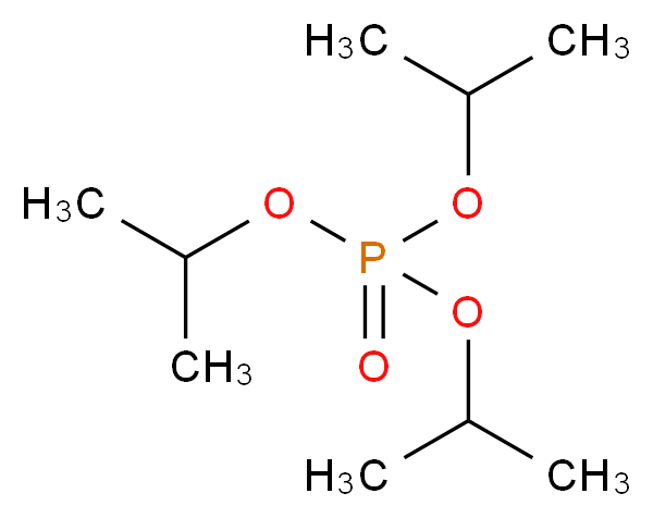 tris(propan-2-yl) phosphate_分子结构_CAS_513-02-0