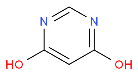 4,6-二羟基嘧啶_分子结构_CAS_1193-24-4)