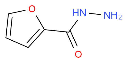 2-呋喃甲酰肼_分子结构_CAS_3326-71-4)