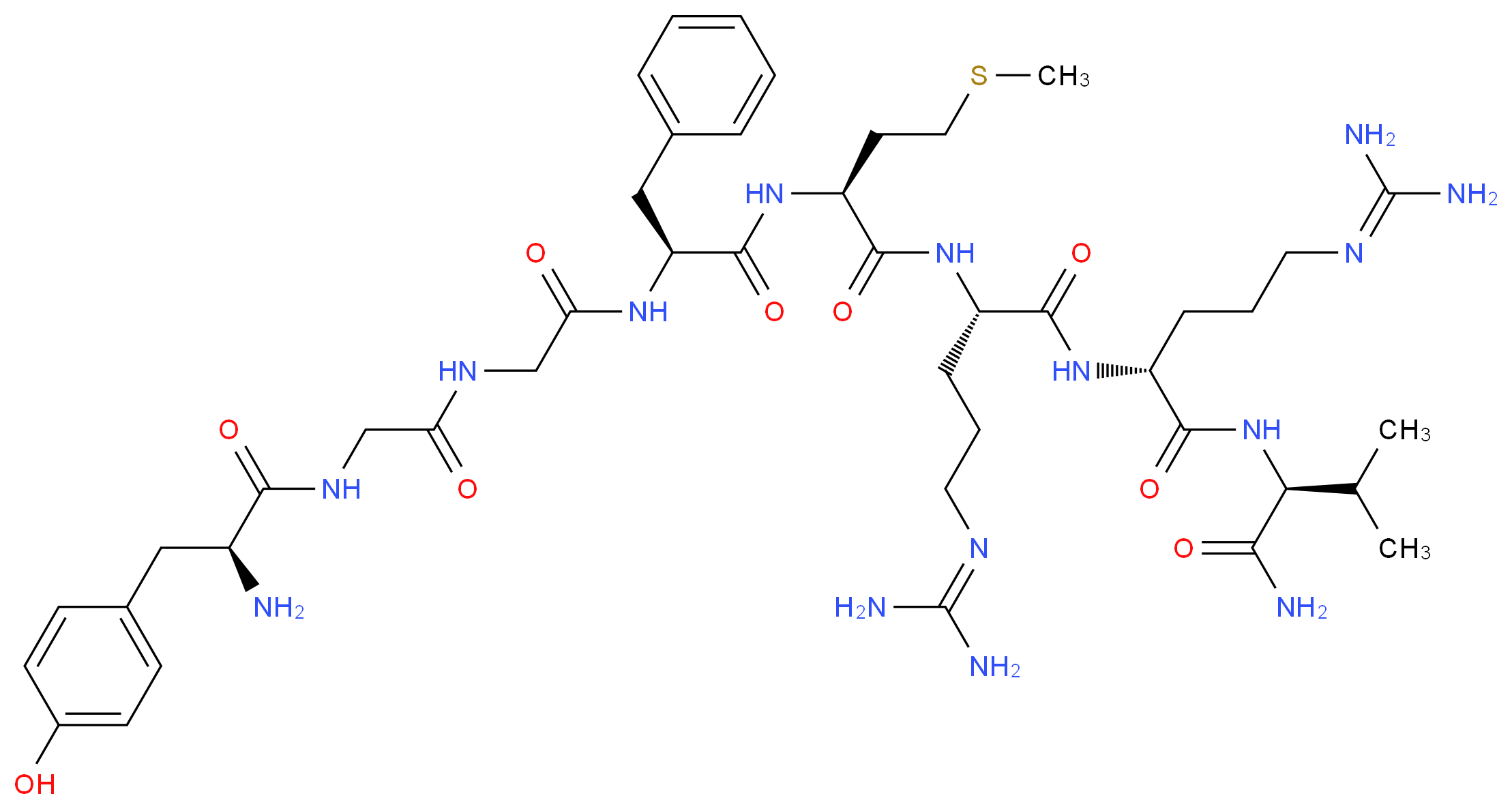 Adrenorphin_分子结构_CAS_88377-68-8)