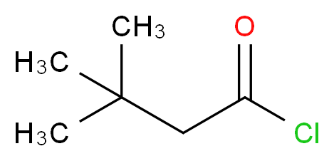 3,3-dimethylbutanoyl chloride_分子结构_CAS_7065-46-5